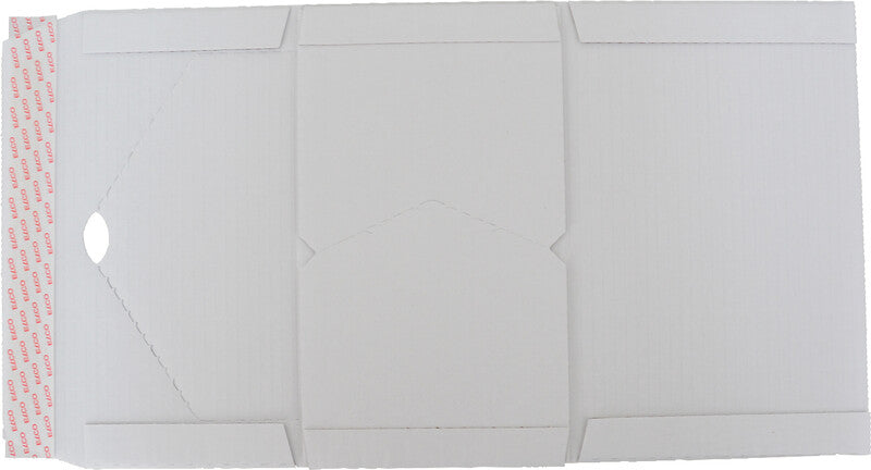 Elco Versandverpackung, weiss – 325 × 250 × 15-80 mm