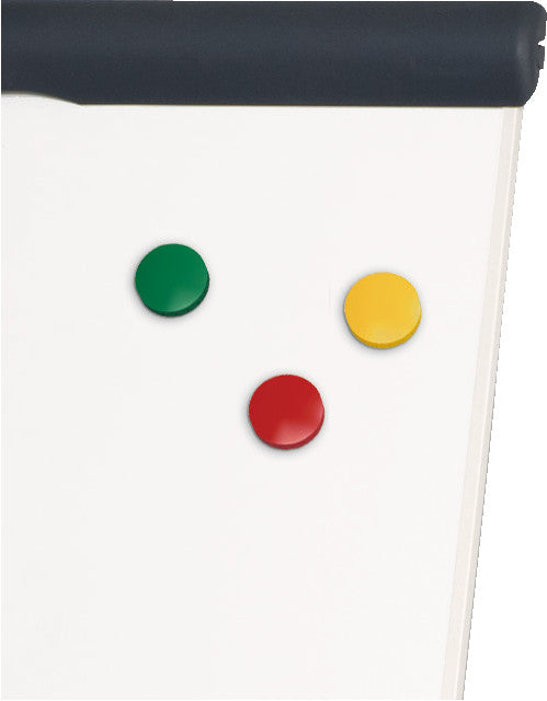 MAUL Flipchart – 66 × 97 cm, weiss, Metall