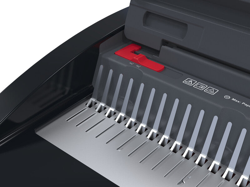 GBC CombBind CB20 Bindegerät – Plastikbindung, für 21-Loch, A4, bis 20 Blatt