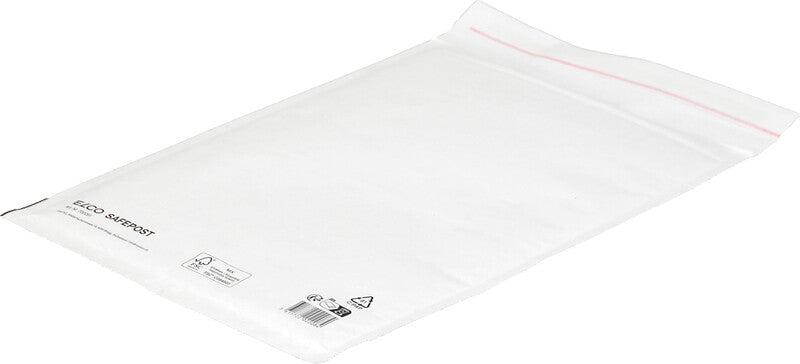 Elco Luftpolstertasche – 230 × 330 mm, weiss, selbstklebend, Aufreissperforation