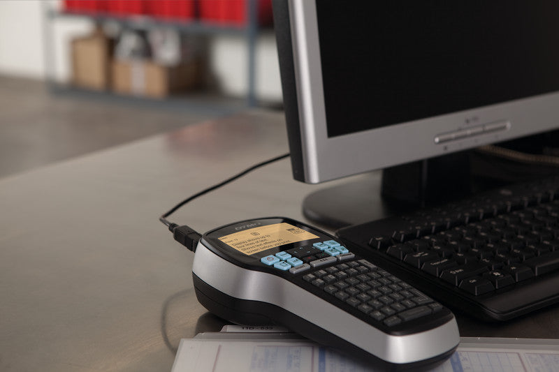 DYMO LabelManager 420P – Beschriftungsgerät für D1-Bänder 6–19 mm, USB, Lithium-Ionen-Akku