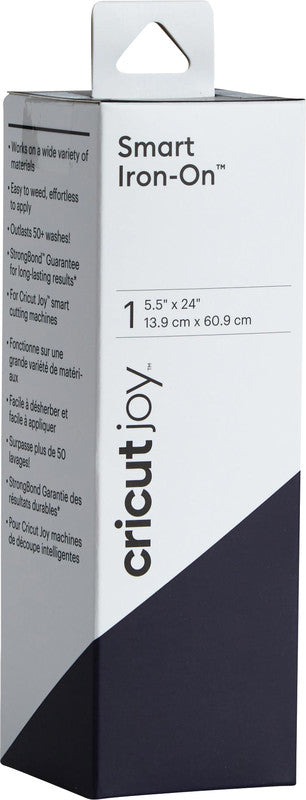 Cricut Aufbügelfolie – Navy – 139 × 609 mm – für Cricut Joy Schneideplotter