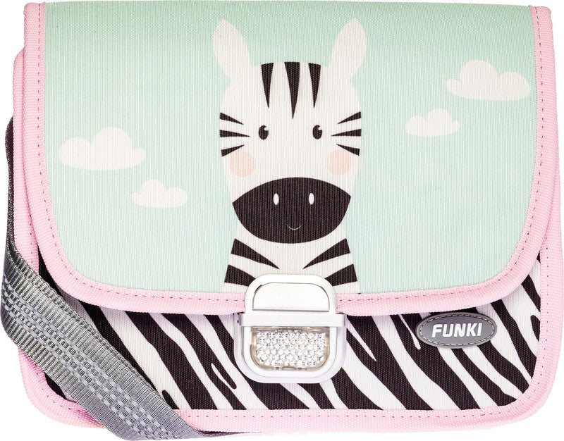 Funki Kindergartentasche – Zebra – 26,5×20,0×7,0 cm