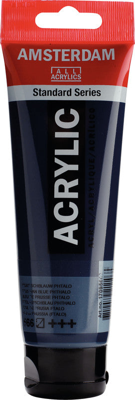 Royal Amsterdam – Acrylic Standard – Acrylfarbe – Phthalo Preussischblau, 120 ml