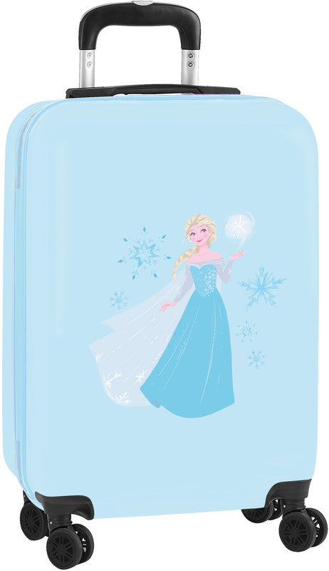 Safta Handgepäck-Trolley Frozen – 40,1 l, Hartschale PC/ABS, 4 Doppelrollen, Believe, 34,5 × 55 × 20 cm