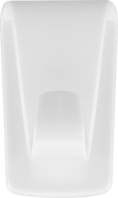 TESA Klebehaken – Kunststoff, weiss, 12 × 14 × 2,0 cm – 2er-Pack