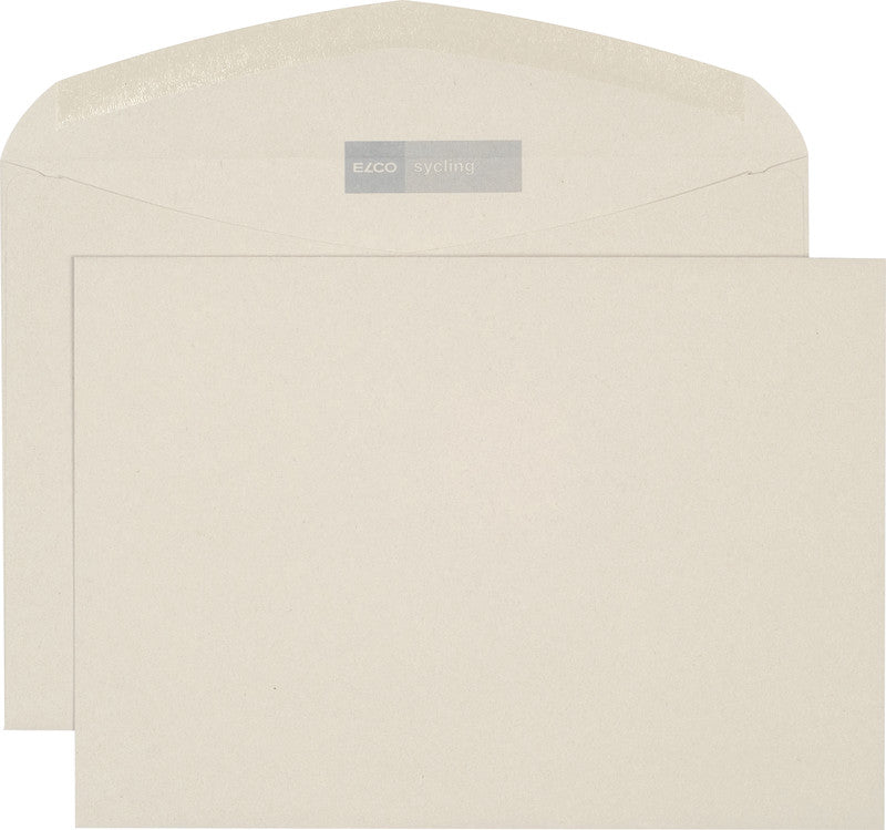 Elco Couvert C5, ohne Fenster, gummiert, grau, 100 g/m² – 500 Stk.