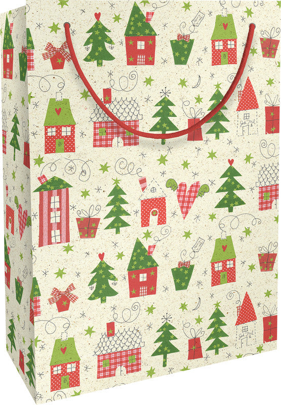 Braun + Company Tragetasche By Nature – Bullerbü – Papier – 230 × 330 × 110 mm