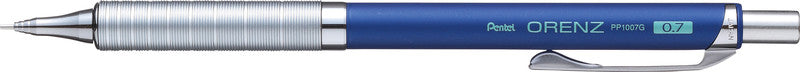 Pentel Orenz Metal Grip Druckbleistift – 0,7 mm, Metall, Blau