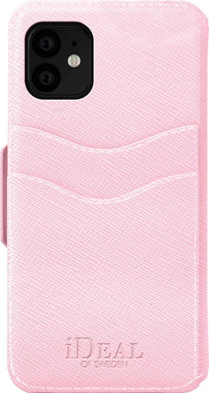 Ideal of Sweden – Booklet-Hülle – für Apple iPhone 11 – Saffiano Pink – Kunstleder – mit Kartenfach