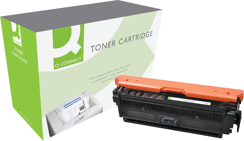Q-Connect – Toner CF361X – cyan, 9500 Seiten – für Color-Laserdrucker/Multifunktionsgeräte
