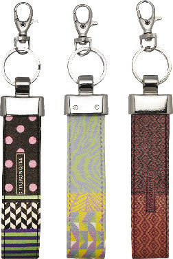 Makenotes Blossom & Wild Schlüsselanhänger – Kunstleder, B 30 × H 180 × T 6 mm, assortiert