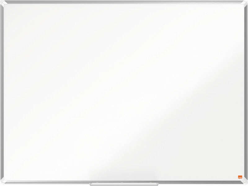 Nobo Whiteboard – 120 × 90 cm, Emaille, magnetisch, Aluminiumrahmen, Wandmontage
