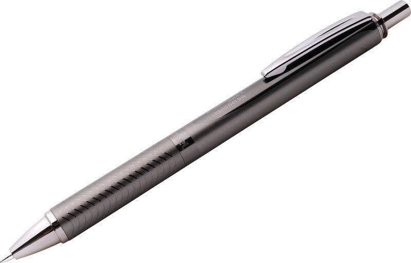 Pentel EnerGel Sterling BL407 – Tintenroller, schnelltrocknend, Druckmechanik, 0,7 mm, blau