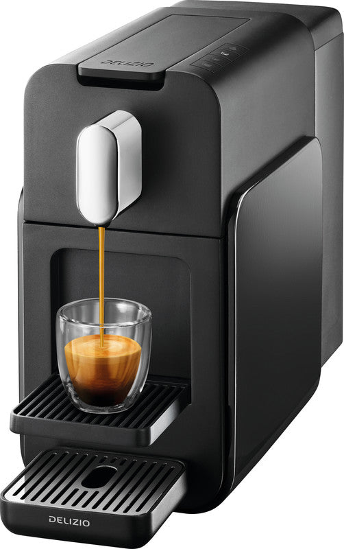 Delizio Brava Kapselmaschine – für Delizio-Kapseln, 1,3 l, Schwarz