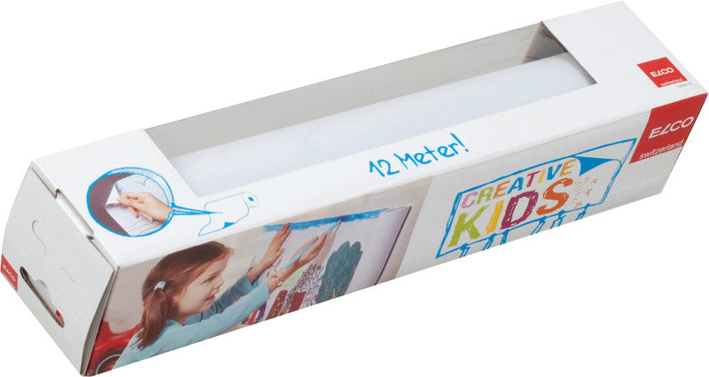 Elco Papierrolle 300 × 12200 mm, 90 g/m², 1 Blatt, Weiss, Strukturiert, Lose