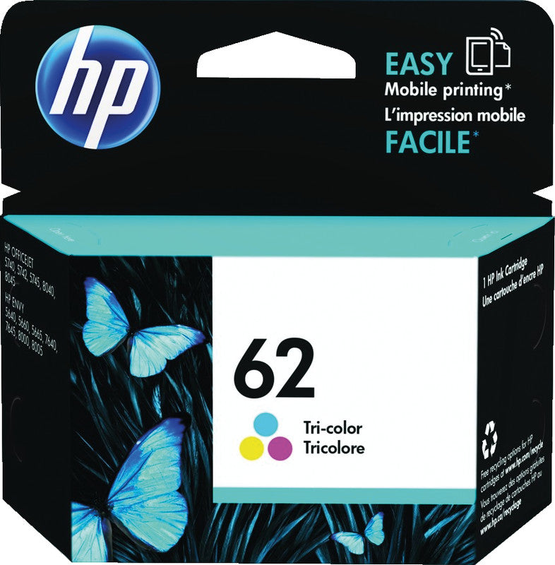 HP Tintenpatrone 62, 165 Seiten – für Geräte mit 62-Patrone