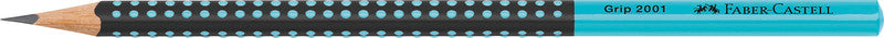 Faber-Castell Grip 2001 Zweifarbiger Bleistift, Dreikant, Grip-Zone, HB, Mine Ø 2 mm, farbig sortiert