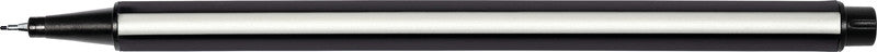 Q-connect Dreieckiger Fineliner – 12er-Set 0,4 mm – schwarz