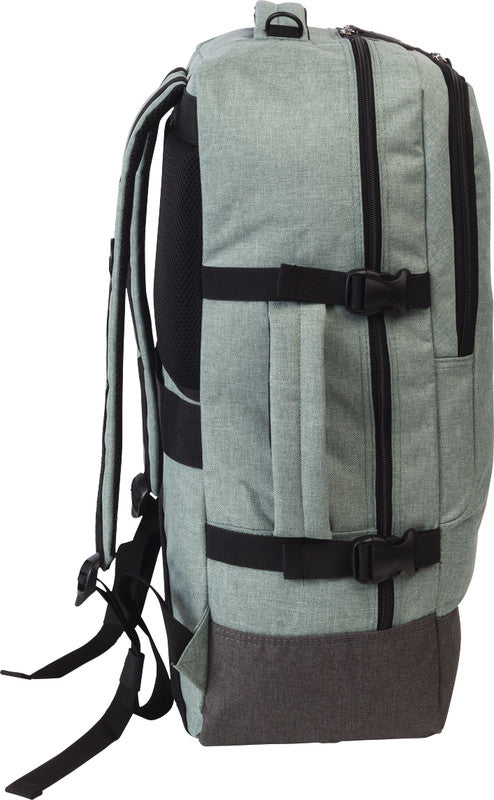 Bestway Cabin Pro Notebook-Rucksack – für Notebooks bis 17,3", 40 l, wasserabweisend, Kunststoff, graugrün