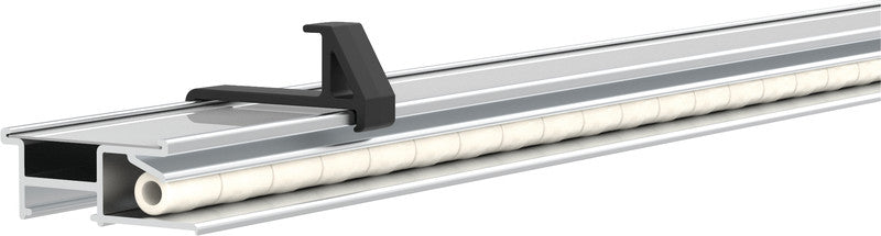 MAUL Whiteboard – 50 × 4,2 cm, magnetisch, inkl. 2 Haken, Verlängerungsadapter, Befestigungsmaterial