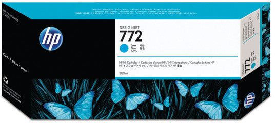 HP Tintenpatrone 772, Cyan