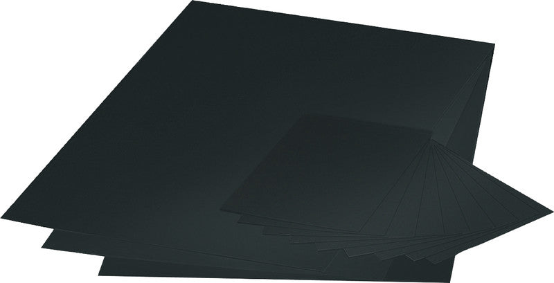 Folia Scherenschnittpapier – 350 × 500 mm – 80 g/m² – Schwarz – 20 Blatt