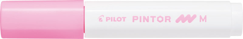 Pilot Pigment Marker Pintor – Rundspitze 1,5-2,2 mm – Sortiert – 6er-Set – Für dunkles Papier geeignet