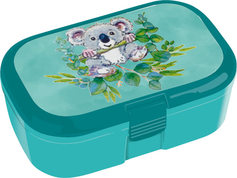 Tapirella Lunchbox – 1,2 l – mit herausnehmbarem Einsatz – Kunststoff – mehrfarbig – 16,5 × 6,5 × 10,5 cm