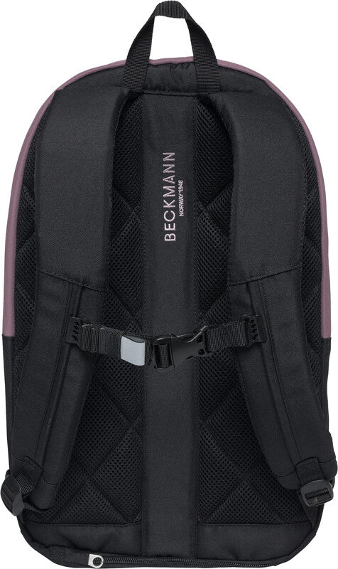 Beckmann Rucksack City – Pink Colorblock – 31,0 × 47,0 × 24,0 cm – aus recycelten PET-Flaschen (rPET)