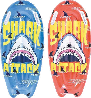 Sun club Luftmatratze Haifisch Surfboard – 100 × 50 cm – ab 4 Jahren – PVC – mehrfarbig
