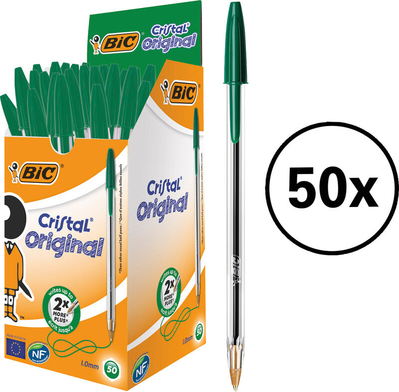 BIC Kugelschreiber – transparent, Kunststoff