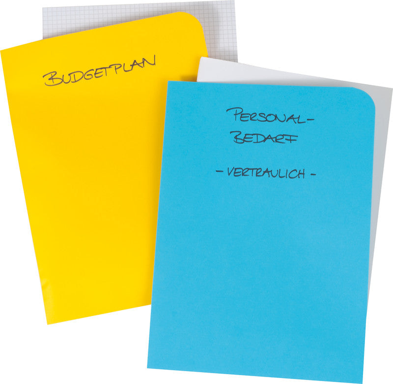 Elco Sichtmappe A4 – intensivblau, Papier, 100er-Pack