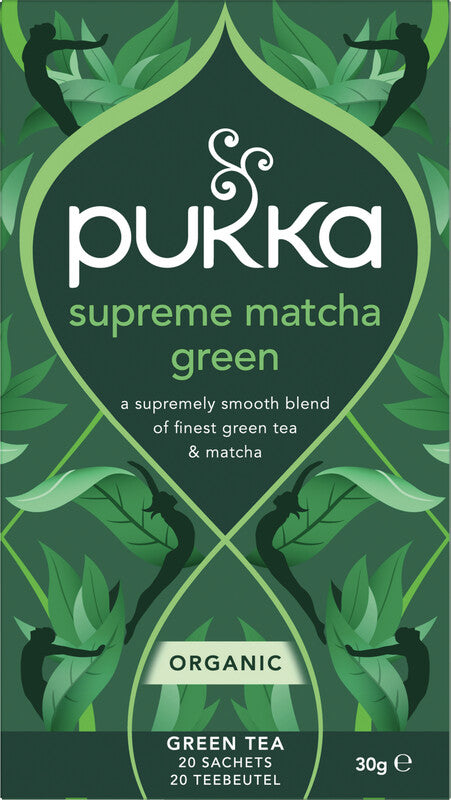 Pukka Supreme Matcha Green – Teebeutel, Bio-Grüntee – 20 Beutel