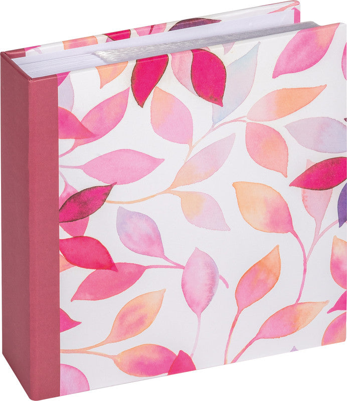 Walther Fotoalbum – für 100 × 150 mm, 200 Fotos, mehrfarbig, mit Beschriftungsfeldern, Kunststoff, 220 × 220 mm