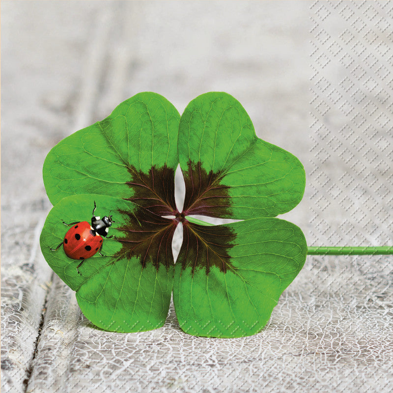 Stewo Servietten Clover – 33 × 33 cm – 3-lagig, Tissue – 20 Stk., FSC