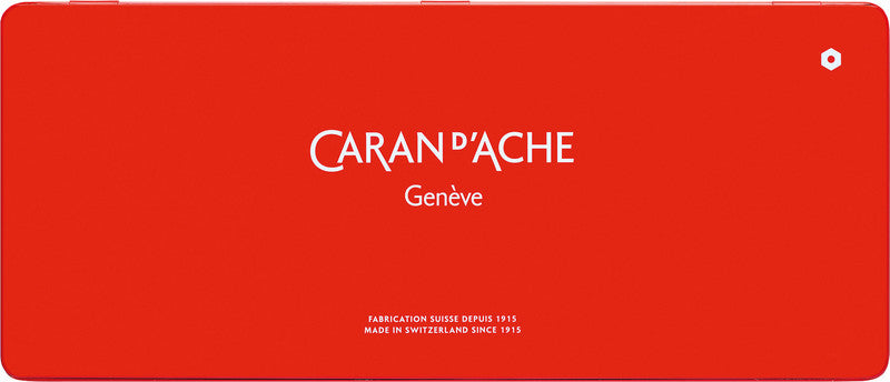 Caran d-Ache Caran d'Ache Neocolor I Ölbasierte Farbstifte-Set – 30 Farben, Mine Ø 8,6 mm, Metallschachtel