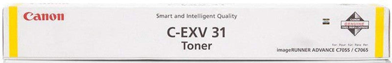 Canon Toner C-EXV31 – gelb, 52000 Seiten – für Farb-Laserdrucker/Multifunktionsgeräte
