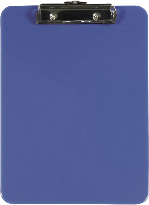 Q-CONNECT Klemmbrett A4 – Kunststoff, Aufhängevorrichtung, Blau