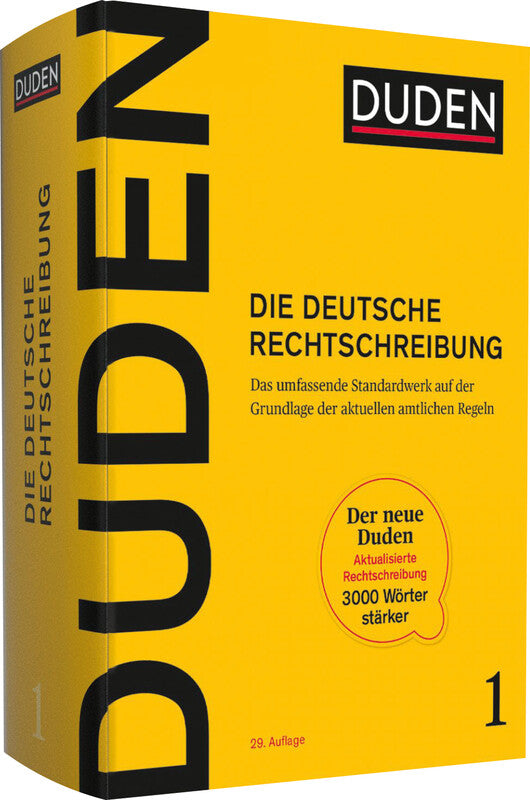 Duden Buch – Die deutsche Rechtschreibung (Band 1), Hardcover, 1'326 Seiten, Deutsch