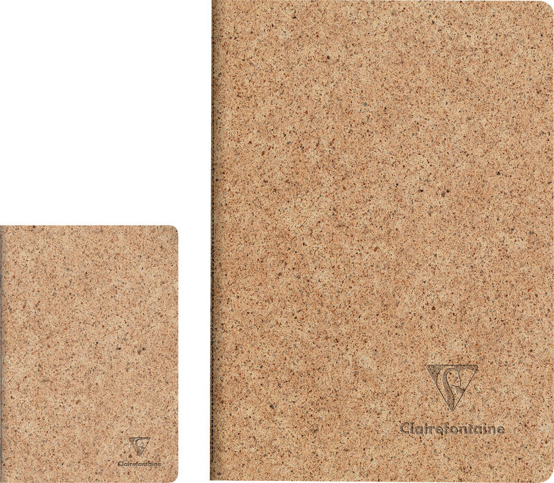 Clairefontaine Notizheft A4, liniert, Fadenheftung, 96 Seiten, 90 g/m² – cacao