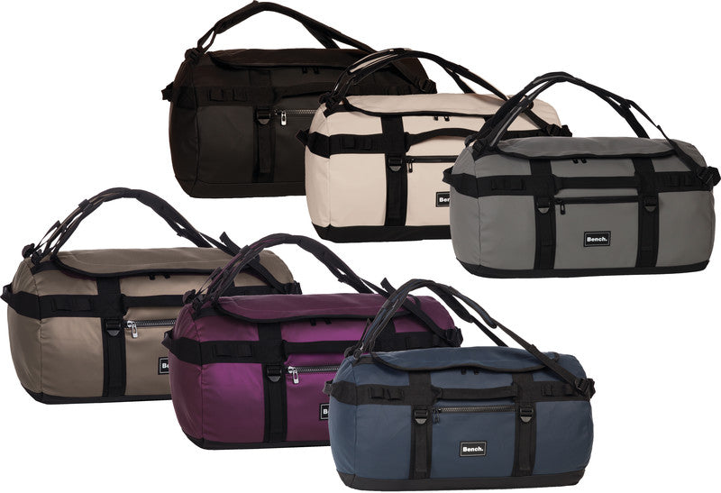 Bench Reisetasche Hydro Duffle Bag – 45 l, PU, Brombeer, 55 × 26 × 32 cm