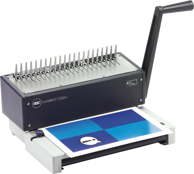 GBC CombBind C150Pro Bindegerät – Plastikbindung, für 21-Loch, A3, bis 20 Blatt