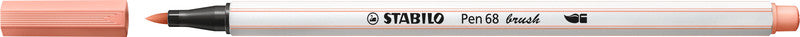 STABILO Filzstifte Pen 68 Brush Arty, auswaschbar, 10 Farben