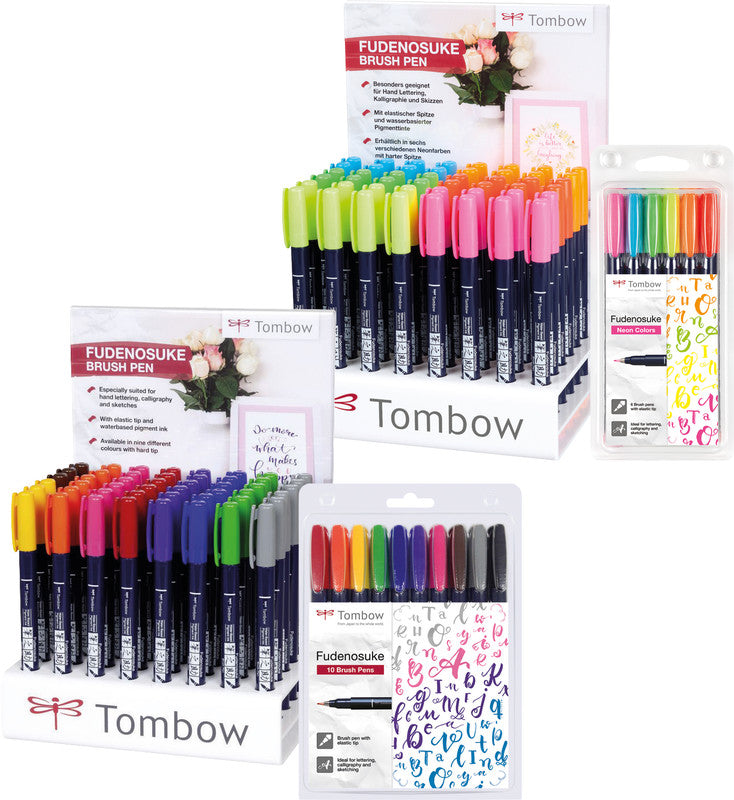 Tombow Filzstift Fudenosuke, auswaschbar, 1 Stk.
