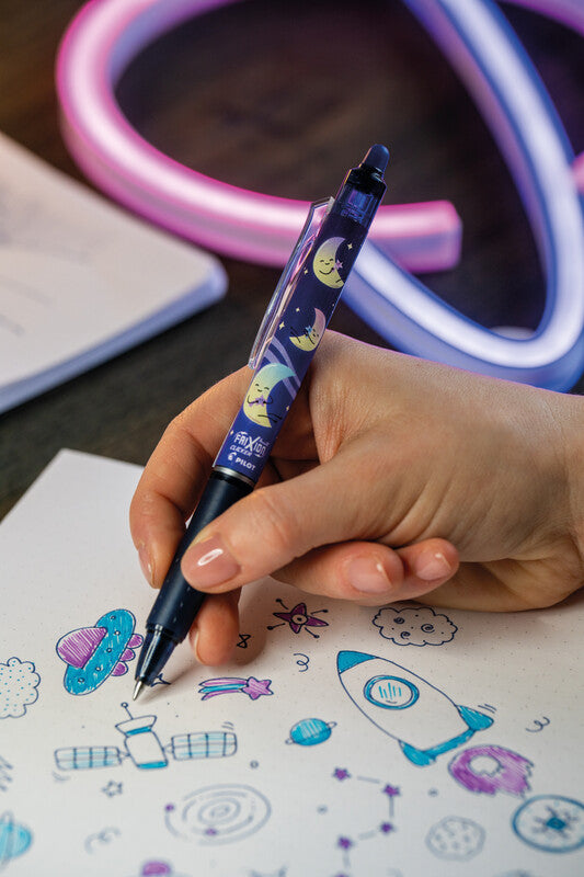 Pilot FriXion Ball Cosmic Dreams – Tintenroller, sortiert, radierbar, Kunststoff, für Linkshänder – 6 Stk.