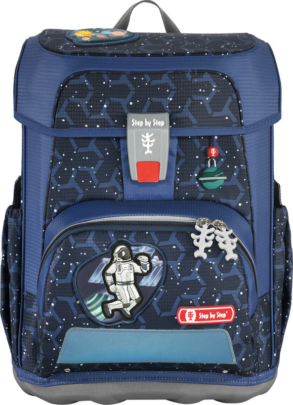 Step by Step Schulrucksack-Set Cloud – 5-teilig – Star Astronaut Cosmo – Recycelte Materialien