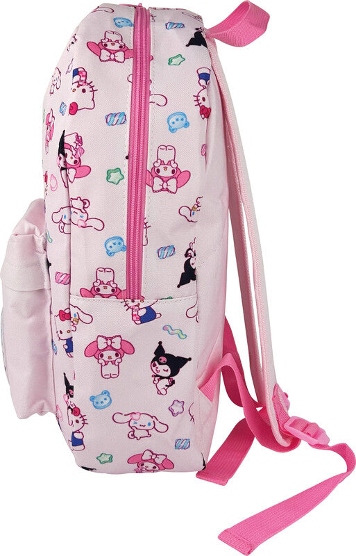 Kitty sweets Schulrucksack – Gepolsterte, Verstellbare Schultergurte – Hello Kitty