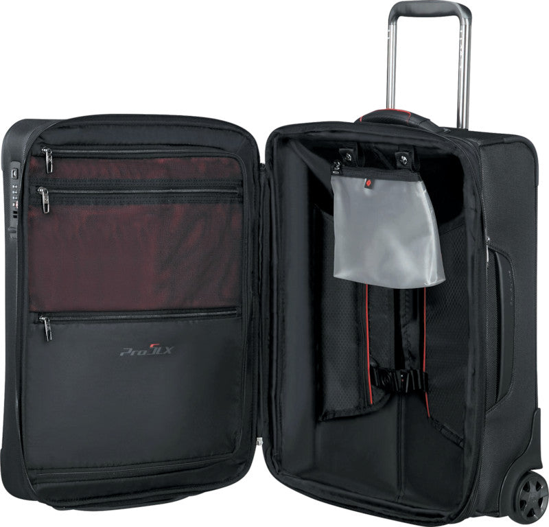 Samsonite Notebook-Trolley – 44,5/54 l, für Notebooks bis 15,6", Weichschale, schwarz, 40 × 55 × 23–28 cm