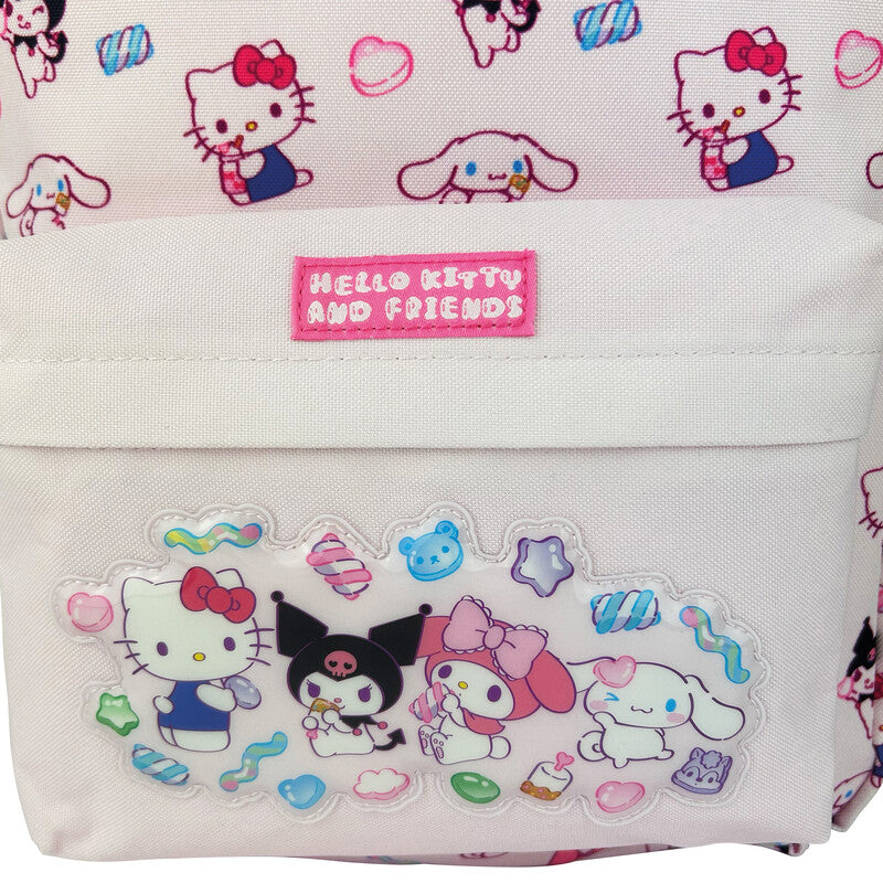Kitty sweets Schulrucksack – Gepolsterte, Verstellbare Schultergurte – Hello Kitty
